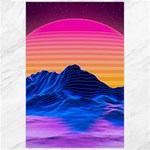 Outrun-vaporwave-hd-wallpaper-preview Canvas 24  x 36 