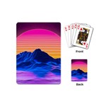 Outrun-vaporwave-hd-wallpaper-preview Playing Cards Single Design (Mini)