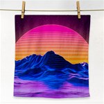 Outrun-vaporwave-hd-wallpaper-preview Face Towel