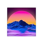 Outrun-vaporwave-hd-wallpaper-preview Satin Bandana Scarf
