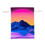 Outrun-vaporwave-hd-wallpaper-preview Lightweight Drawstring Pouch (L)
