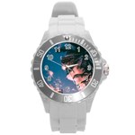 Pexels-photo-2486168 Round Plastic Sport Watch (L)