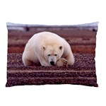 Polar_bear_resting_but_alert_ursus_maritimus Pillow Case (Two Sides)