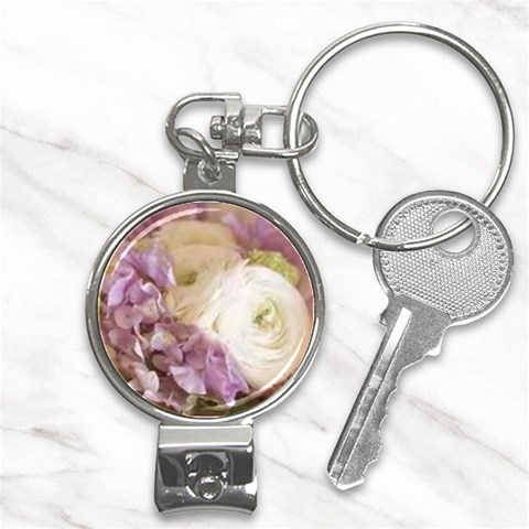 bouquet Nail Clippers Key Chain from ArtsNow.com Front