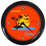 000000 Wall Clock (Black)