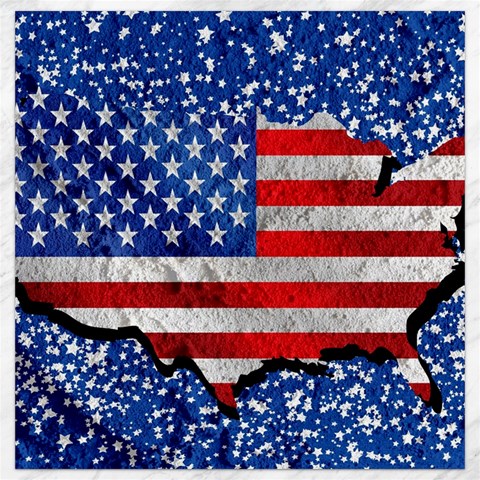 Usa 11.4 x11.56  Canvas - 1
