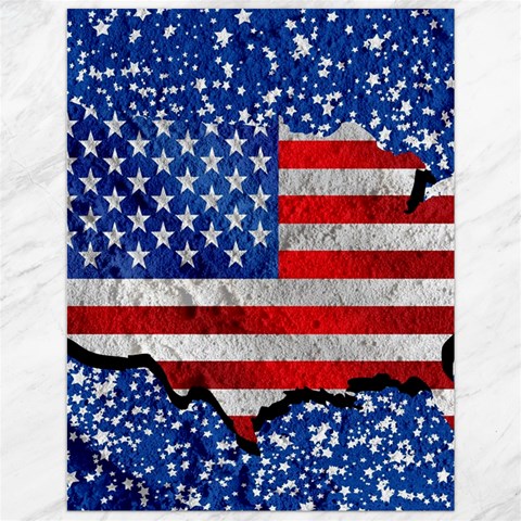 Usa 11.86 x15.41  Canvas - 1
