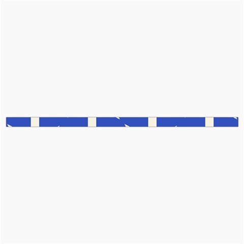 Shapes on a blue background                                                        Roll Up Canvas Pencil Holder (M) from ArtsNow.com Strap