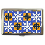 Shapes on a blue background                                                           Cigarette Money Case