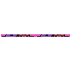Colorful flowers on a black background pattern                                                           Midi Sleeveless Dress from ArtsNow.com Hem