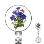 Vintage-blume-kunst-clipart-16307836606qy-removebg-preview Stainless Steel Nurses Watch