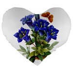 Vintage-blume-kunst-clipart-16307836606qy-removebg-preview Large 19  Premium Flano Heart Shape Cushions