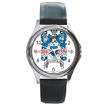 Smith (scotland) Coa With Motto-1 Round Metal Watch