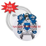 Smith (scotland) Coa With Motto-1 2.25  Buttons (100 pack) 