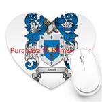 Smith (scotland) Coa With Motto-1 Heart Mousepads