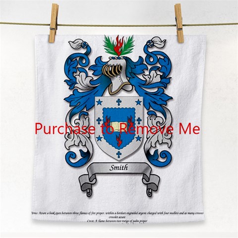 Smith (scotland) Coa With Motto Front