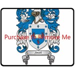 Smith (scotland) Coa With Motto-1 Fleece Blanket (Medium) 