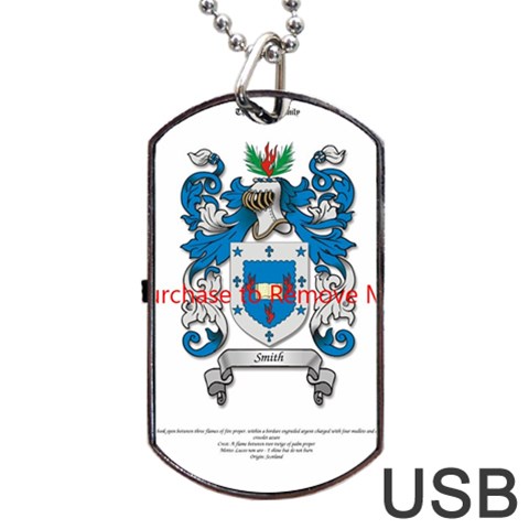 Smith (scotland) Coa With Motto Front