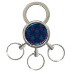 Free Abstract Vector 3-Ring Key Chain