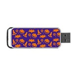Orange Halloween Portable USB Flash (Two Sides)