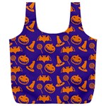 Orange Halloween Full Print Recycle Bag (XXL)