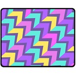 Arrowhead Abstract Oblique Rectangles Fleece Blanket (Medium) 