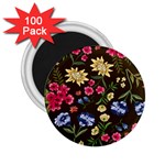 Flower wallpaper 2.25  Magnets (100 pack) 