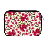 Flower Pink background Apple MacBook Pro 17  Zipper Case