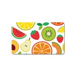 Flat fruits Magnet (Name Card)