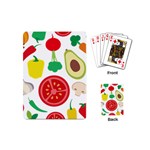 Vegetables flat Playing Cards Single Design (Mini)