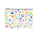 Sports colorful Cosmetic Bag (Large)