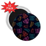 Ornamented and stylish butterflies 2.25  Magnets (10 pack) 