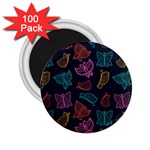 Ornamented and stylish butterflies 2.25  Magnets (100 pack) 