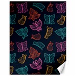 Ornamented and stylish butterflies Canvas 18  x 24 