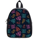 Ornamented and stylish butterflies School Bag (Small)