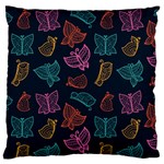 Ornamented and stylish butterflies Standard Flano Cushion Case (One Side)