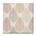 leaves contour seamless pattern Face Towel