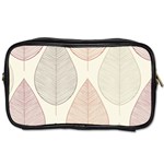 leaves contour seamless pattern Toiletries Bag (One Side)