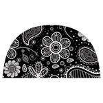 Grayscale floral swirl pattern Anti scalding pot cap