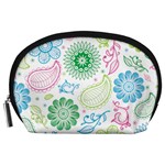 Pasley and flowers pattern Accessory Pouch (Large)