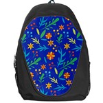 Bright and colorful floral pattern Backpack Bag