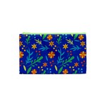 Bright and colorful floral pattern Cosmetic Bag (XS)