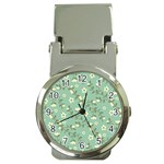 Spring Flowers Pattern Money Clip Watches