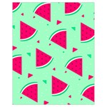 Cute seamless watermelon pattern Drawstring Bag (Small)