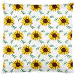 Delicate sunflower seamless pattern Large Cushion Case (Two Sides)
