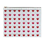 Romantic Valentine s heart pattern Cosmetic Bag (XL)