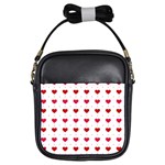 Romantic Valentine s heart pattern Girls Sling Bag