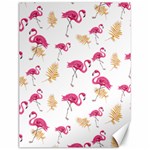 Flamingo nature seamless pattern Canvas 12  x 16 