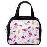 Flamingo nature seamless pattern Classic Handbag (One Side)