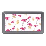 Flamingo nature seamless pattern Memory Card Reader (Mini)
